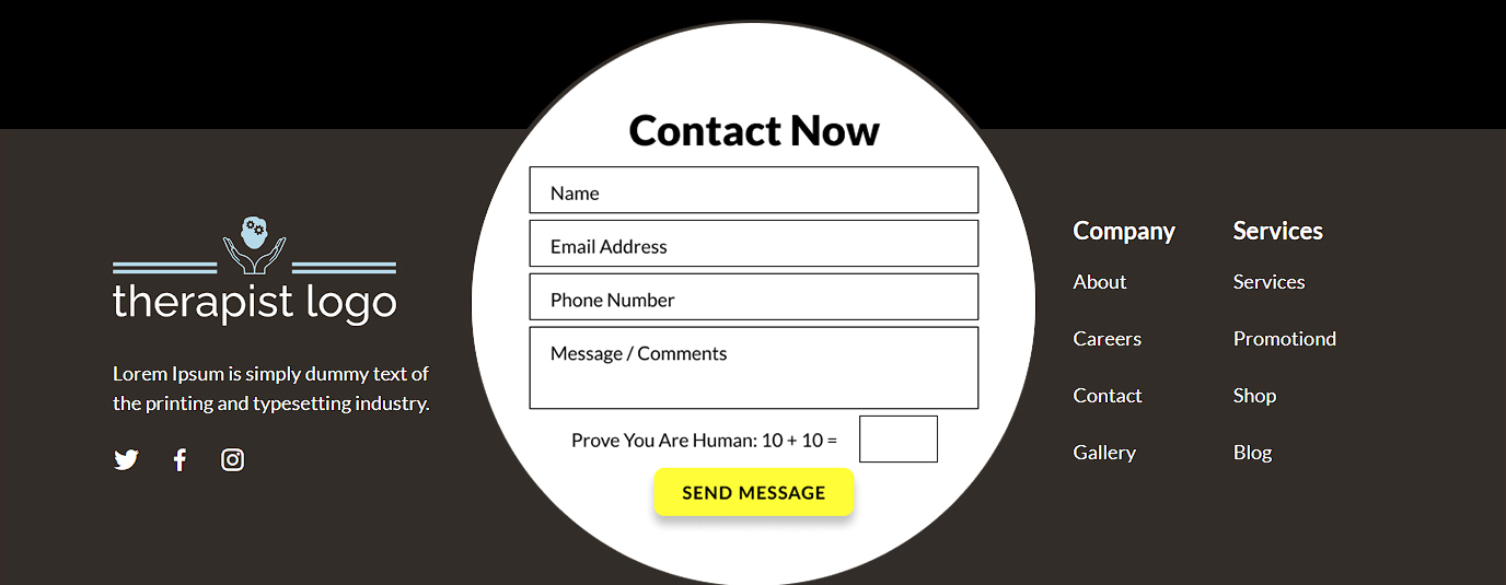 Footer Style 2 Final